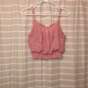Pink Crop top